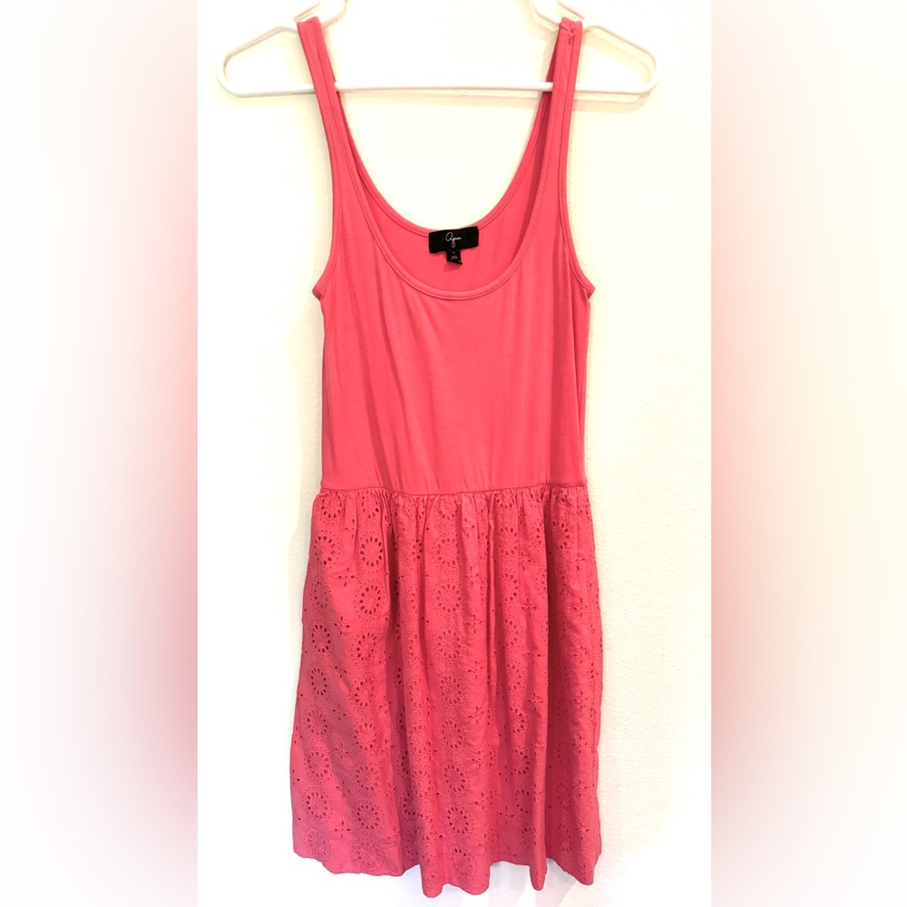 Coral Sleeveless Dress
